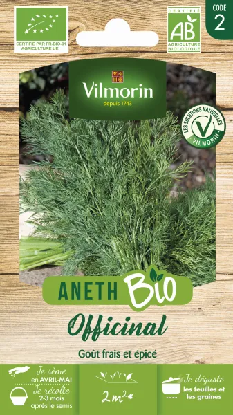 Aromatiques - Aneth Officinal - BIO - PACKAGING_RECTO