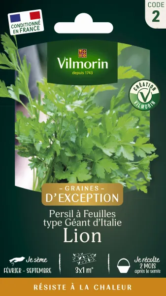 Aromatiques - Persil Lion - Graines d'Exception - PACKAGING_RECTO