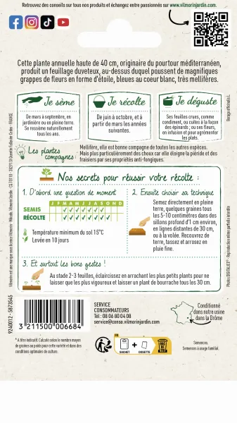 Aromatiques - Bourrache Officinale - MEDIA_PACKAGING_VERSO