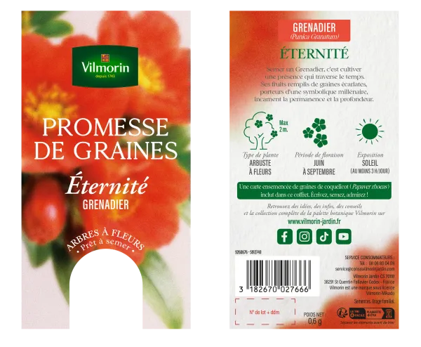 Arbres - Grenadier - Éternité - PACKAGING_RECTO