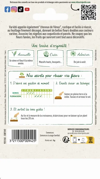 Fleurs - Nigelle de Damas - MEDIA_PACKAGING_VERSO