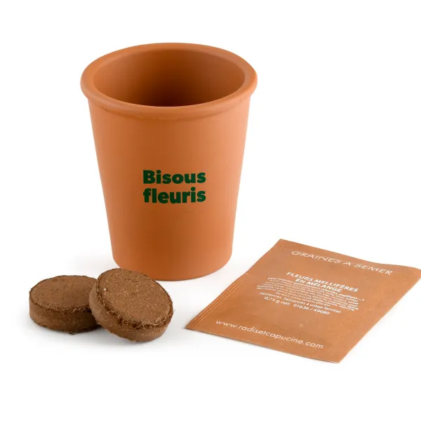 Radis et Capucine - Kit jardinage - Fleurs Mellifères - Bisous Fleuris - MEDIA_EN_SITUATION_2