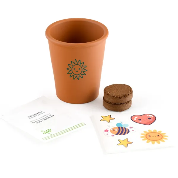 Radis et Capucine - Kit de jardinage enfant - Plante Carnivore - T-Rex - MEDIA_EN_SITUATION_2