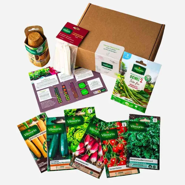 Kit de jardinage - Coffret mon premier potager - MEDIA_3D