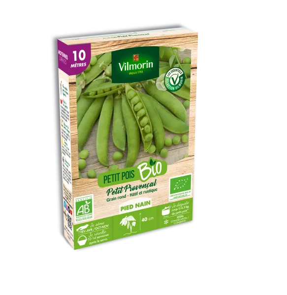 Légumes Secs - Pois Petit Provençal - BIO - 10 m - PACKAGING_3D_RECTO