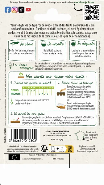 Potagères - Tomate Agora F1 - Graines d'Exception - MEDIA_PACKAGING_VERSO