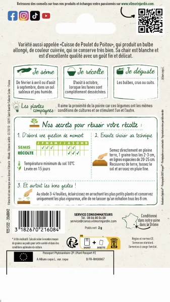 Potagères - Echalion Zébrune - MEDIA_PACKAGING_VERSO