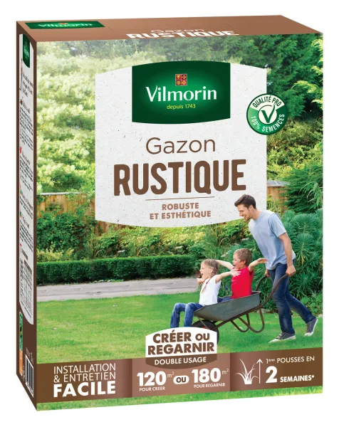 Rustique - Gazon Rustique - 3 kg - face recto