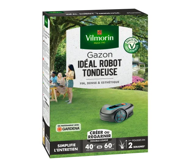 Robot tondeuse - Gazon Idéal Robot Tondeuse - 1 kg - face recto