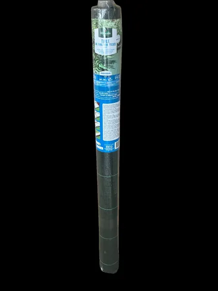 Aménagement des allées, massifs et haies - Toile de Paillage Tissée - 1.05 m x 20 m - Vert - PACKAGING_3D_RECTO