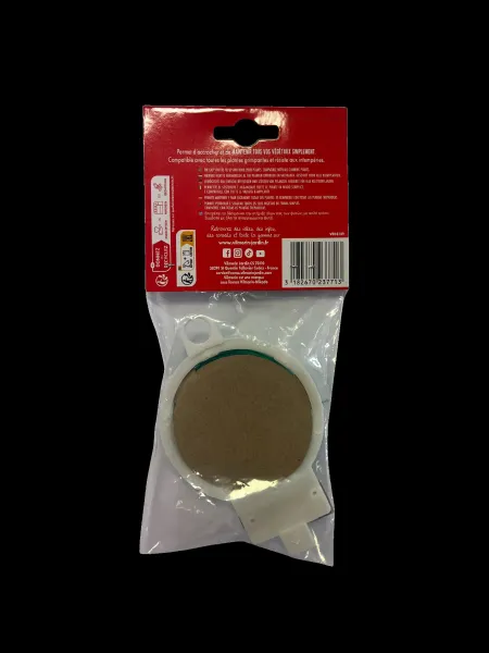 Matériel de jardinage - Fil de Fer Plastifié avec Découpe - 20 m - PACKAGING_3D_VERSO