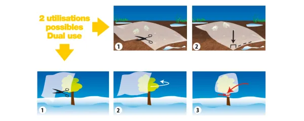 Croissance et protection des végétaux - Voile d'hivernage - 2 m x 10 m - Blanc - MEDIA_EN_SITUATION_1