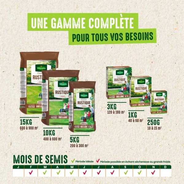 Rustique - Gazon Rustique - 5 kg - image