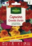 Fleurs - Capucine Grande Variée - Grand Modèle - face recto