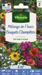 Mélanges de fleurs - Bouquets Champêtres - 4 m² - Mélange de fleurs - face recto