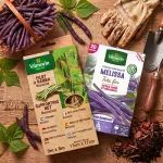 Kit de jardinage - Kit semis Haricot Grimpant Melissa 20m + Filet à ramer Jute - 2m x 5m - face recto