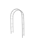 Louis Moulin - Arche de jardin ronde en acier noir - 130 x 40 x 250 cm - face recto