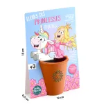 Radis et Capucine - Kit de jardinage enfant - Princesse - face recto