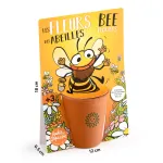 Radis et Capucine - Kit de jardinage enfant - Fleurs Mellifères - face recto
