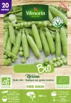 Légumes Secs - Pois Nain à Grain Ridé Karina - 20 m - BIO - PACKAGING_RECTO