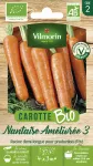 Potagères - Carotte Nantaise Améliorée 3 - BIO - PACKAGING_RECTO