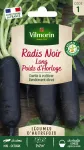 Potagères - Radis Noir Long Poids d'Horloge - Légumes d'Autrefois - PACKAGING_RECTO