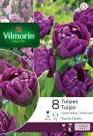 Bulbes à fleurs à planter à l'automne - Tulipe Negrita Double (x8) - PACKAGING_RECTO