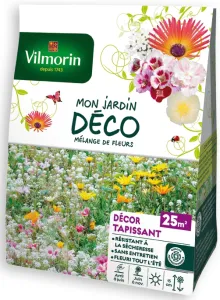 Décor Tapissant - 25 m² - Mélange de fleurs