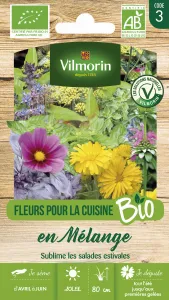 Fleurs pour la Cuisine en Mélange - BIO