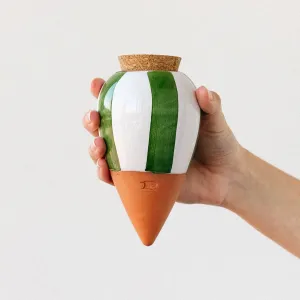 Olla - Rayé Vert et Blanc