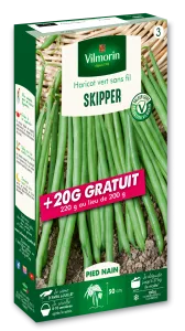 Haricot Nain Vert Skipper + 20 g Offert