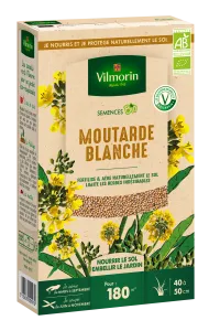 Engrais vert Moutarde blanche - BIO - Grand Modèle 