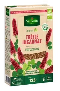 Engrais vert trèfle incarnat - BIO - Grand modèle