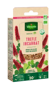 Engrais vert trèfle incarnat - BIO - Petit modèle