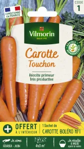 Carotte Touchon + échantillon Boléro