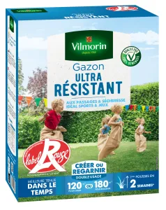 Gazon Ultra Résistant - Label Rouge - 3 kg