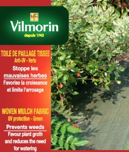 Toile de Paillage Tissée - PP - 100 G/M² - Verte - 1,6x100