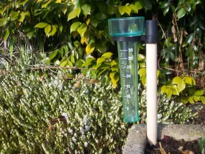 Pluviomètre à Planter avec Piquet