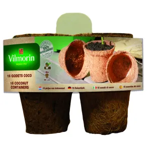 Godet Coco Rond - 8 cm (x16)