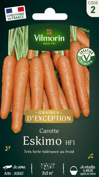 Carotte Eskimo F1 - Graines d'Exception