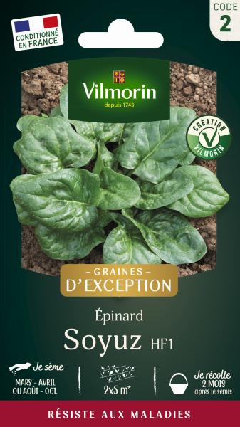 Epinard Soyuz F1 - Graines d'Exception