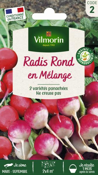  Radis Ronds en mélange