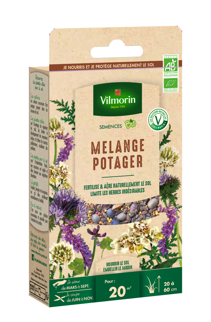 Les plantes utiles Mélange Potager - BIO - Petit Modèle
