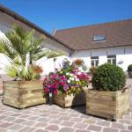 Cerland - Bac à fleurs carré - Bois traité - image